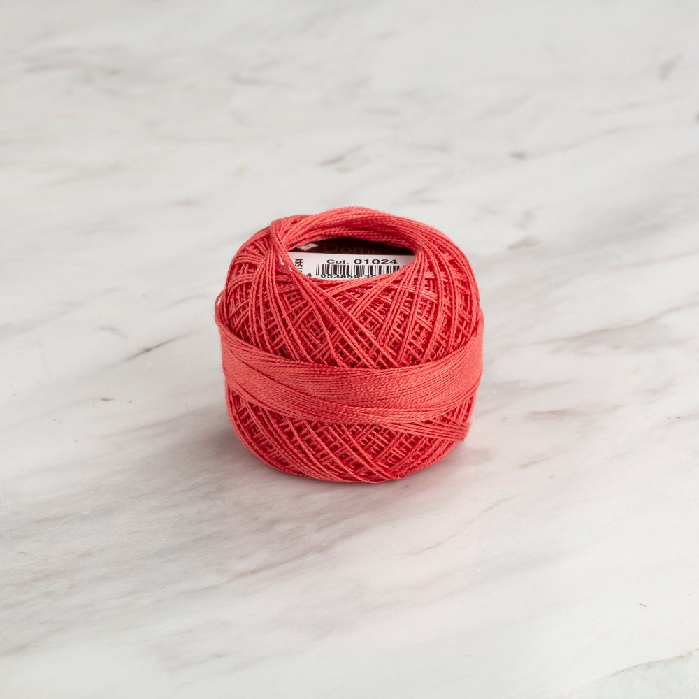 Domino Koton Perle 5gr Nar Çiçeği No:12 Nakış İpliği - 4590012-01024